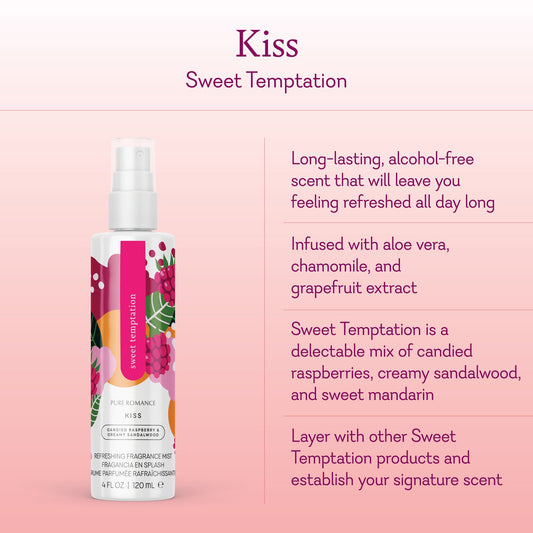 Kiss Refreshing Fragrance Mist - KISS Sweet temptations