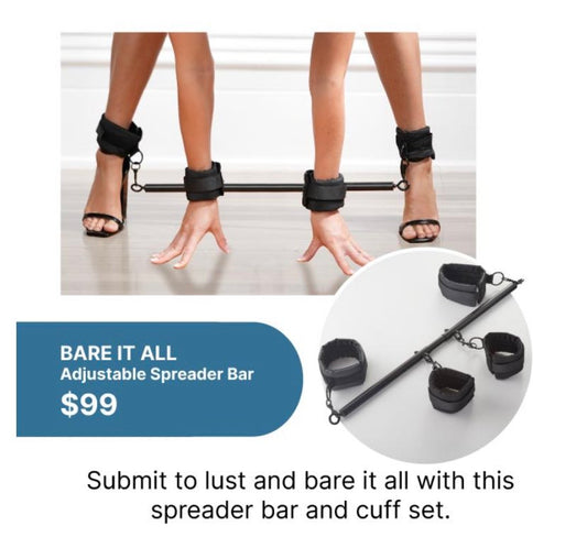 Bare it all Spreader bar
