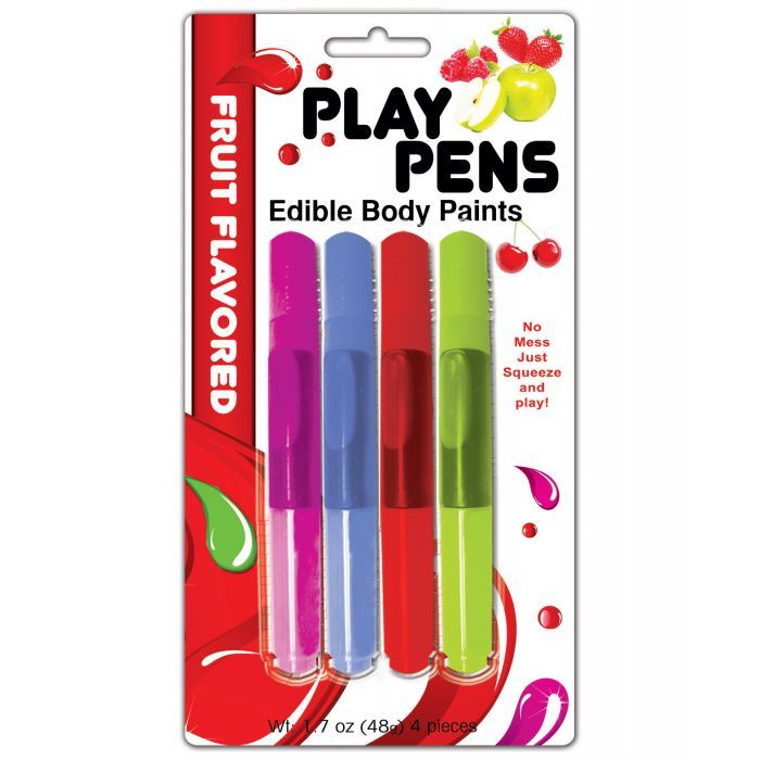 Play pens. edible body paint