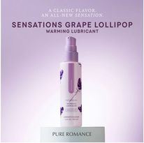 Sensations Grape lollipop