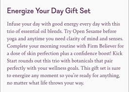 Energize your day gift set