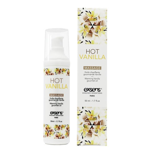 Warming massage oil Exsens of Paris Hot Vanilla